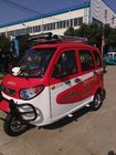 Il nuovo triciclo incluso 2018 della cabina della Cina tre ha spinto il tipo della benzina del triciclo del passeggero
