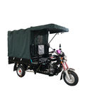 50km/h ha motorizzato 150cc il triciclo della cabina della ruota del motore tre con la tenda