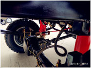 Motociclo idraulico 200CC 250CC 300CC del carico della ruota dell'onere gravoso 3 dello scarico